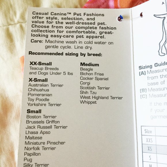 Dog Bathing Suit Size XS NEW - Picture 8 of 9